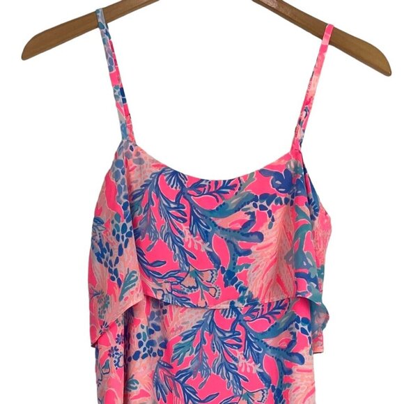 Lilly Pulitzer Lexi Dress in Light Pascha Pink Aquadesiac - Picture 2 of 12